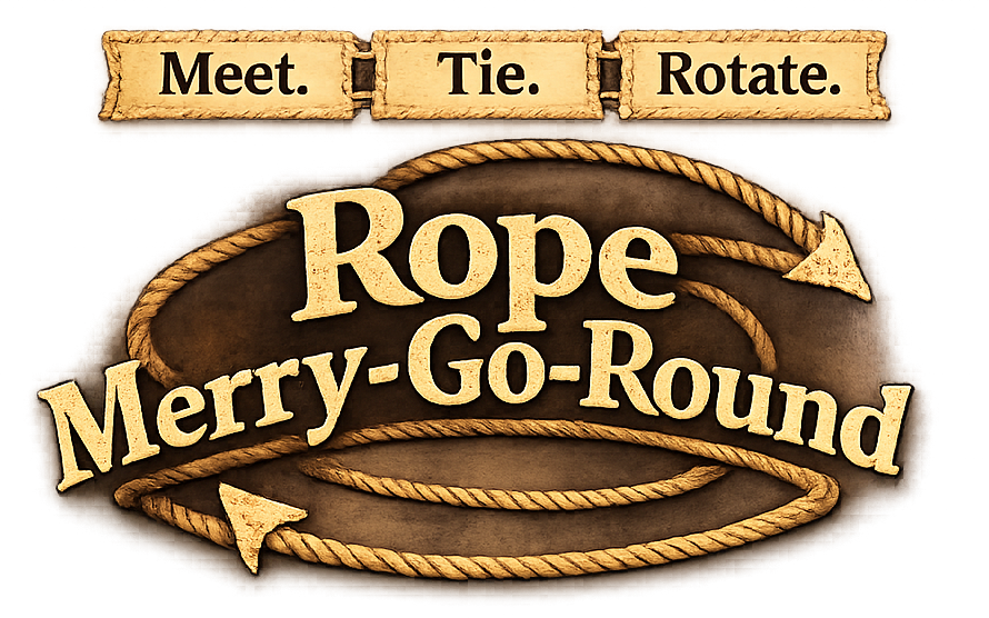 RMGR Logo Rope Merry-Go-Round Logo