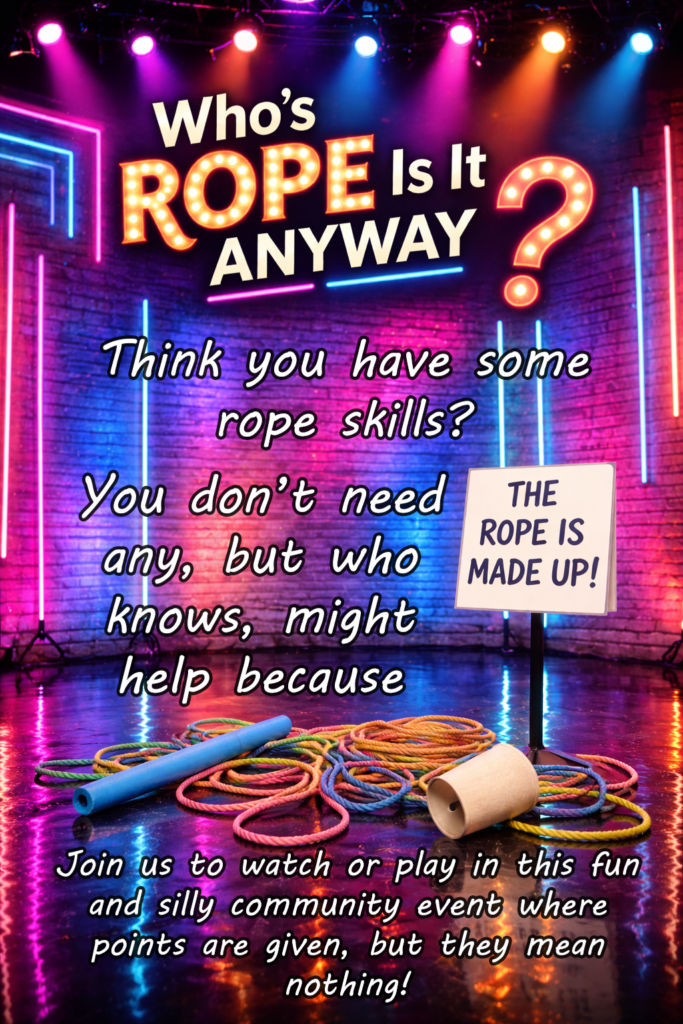 All Tied Up San Diego's Who's Rope is it Anyway Event